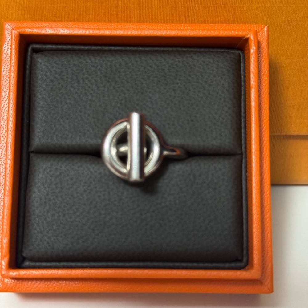 Silver Ring with Unique Design
